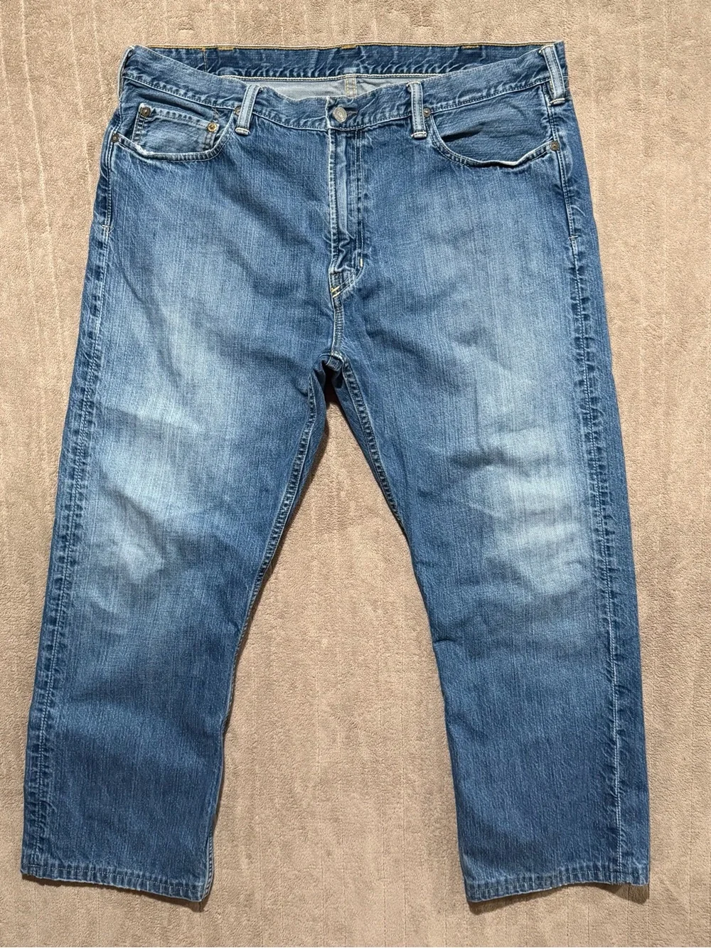 Polo Ralph Lauren 867 Jeans Men’s 38x30 Blue Denim Straight Leg Classic Fit